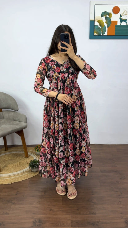 Chiffon middi
