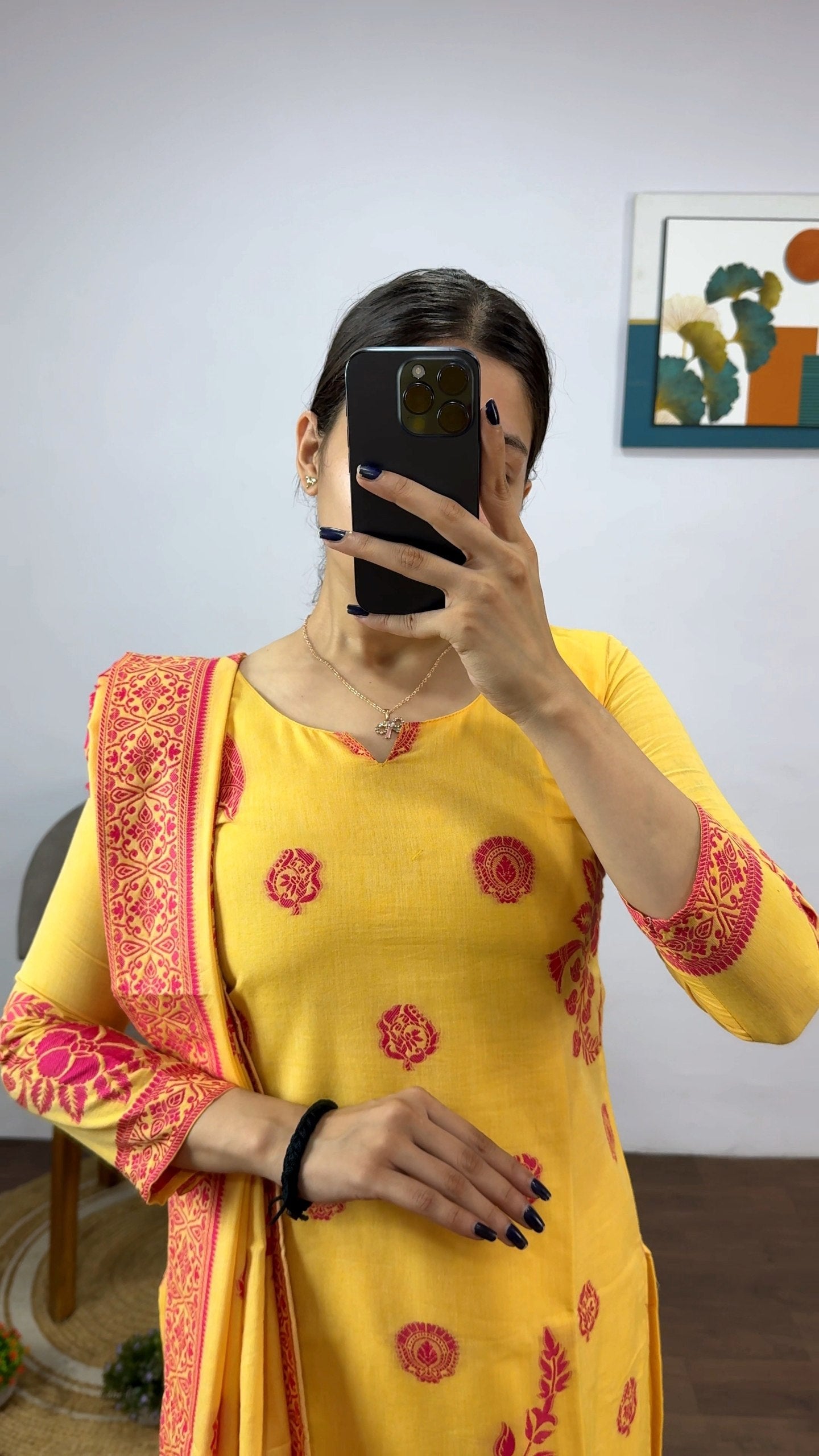 Cotton Kurta Set