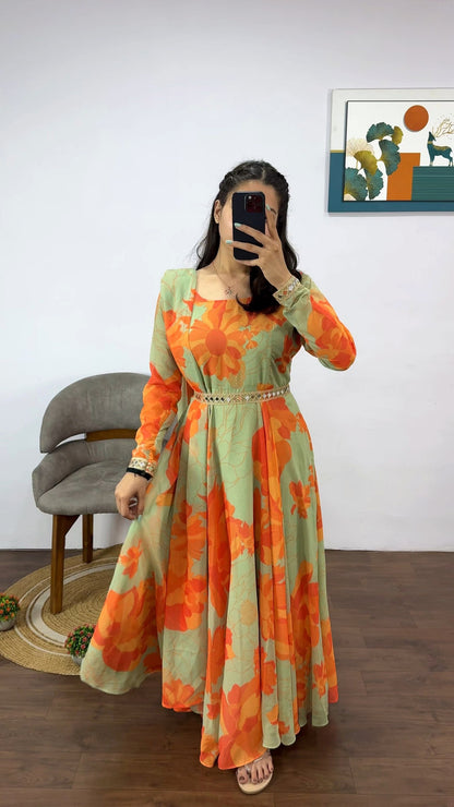 Drape Gown