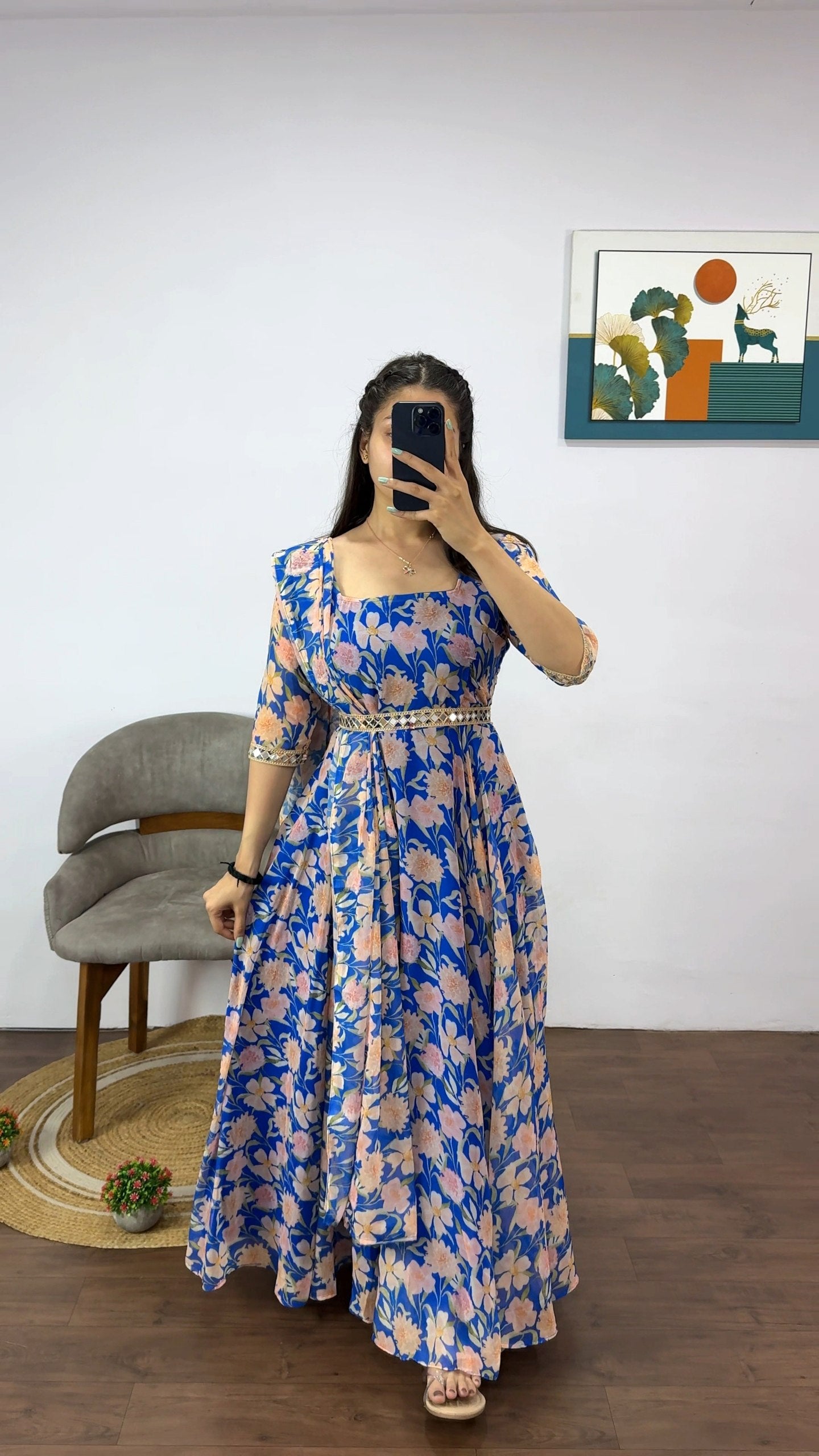 Drape Gown