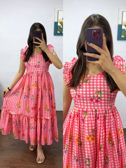 Gingham Dresses.