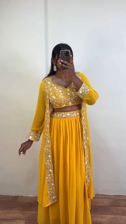 Indowestern Lehenga Choli