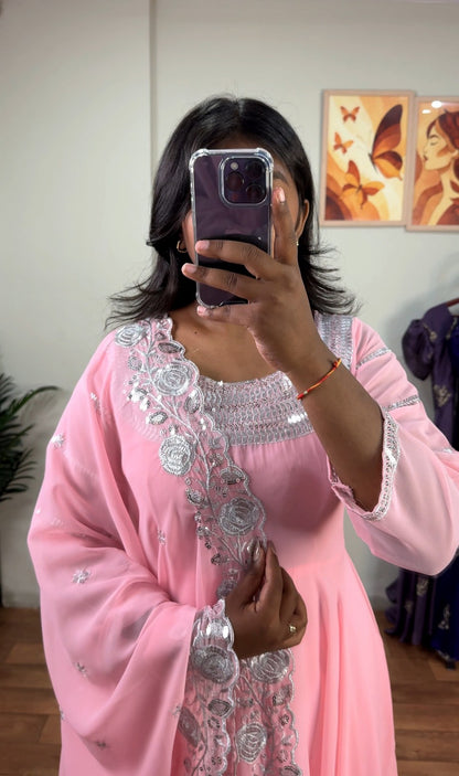 Necklie Anarkali
