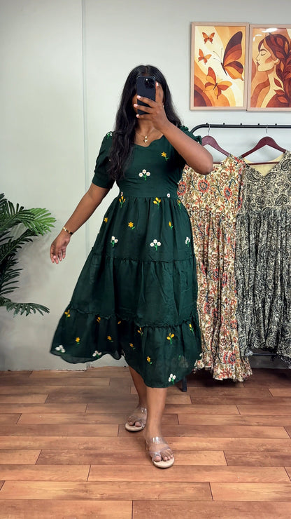Feminine Tiered Maxi