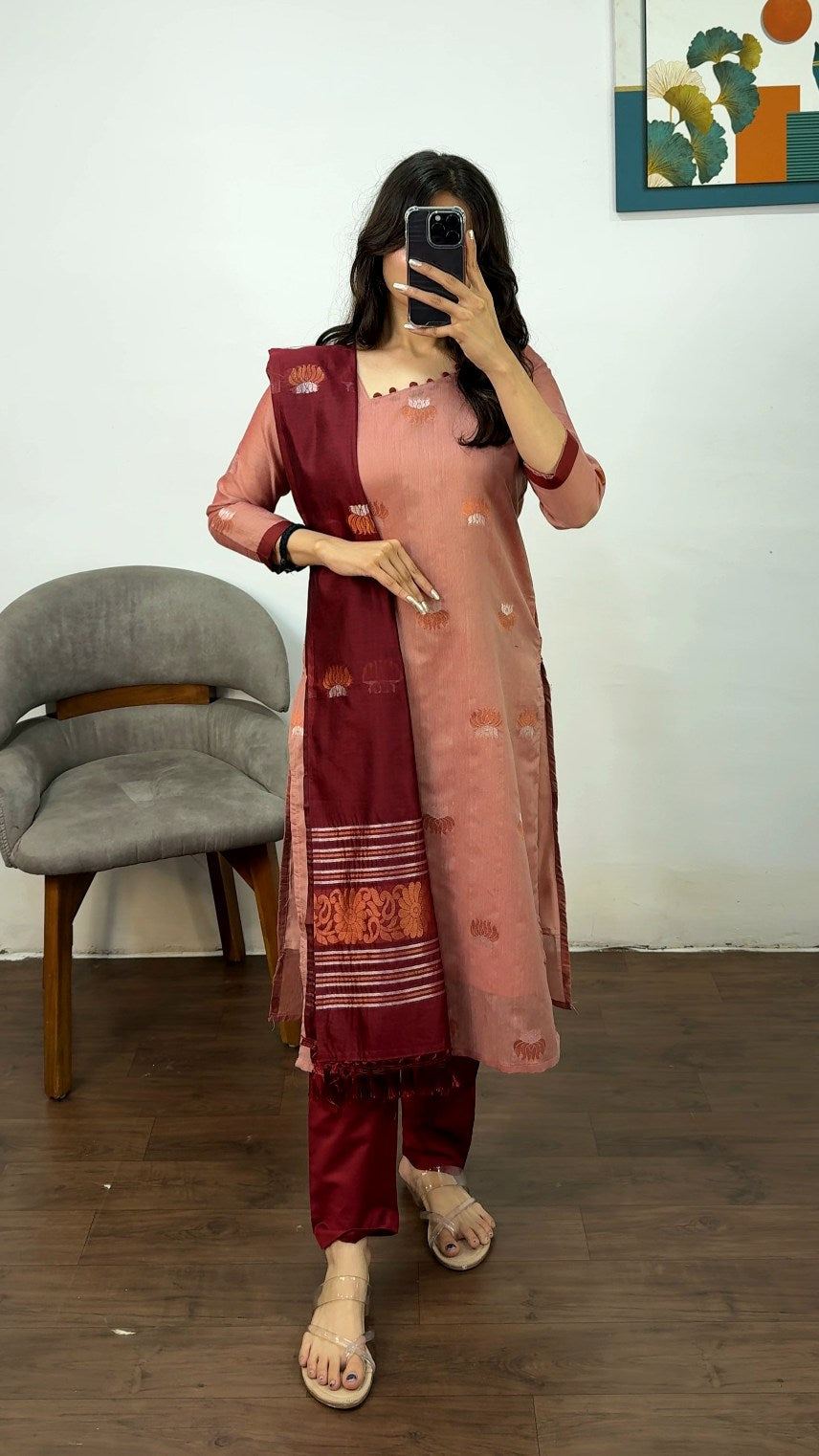 Athira Cotton 3 Piece Set