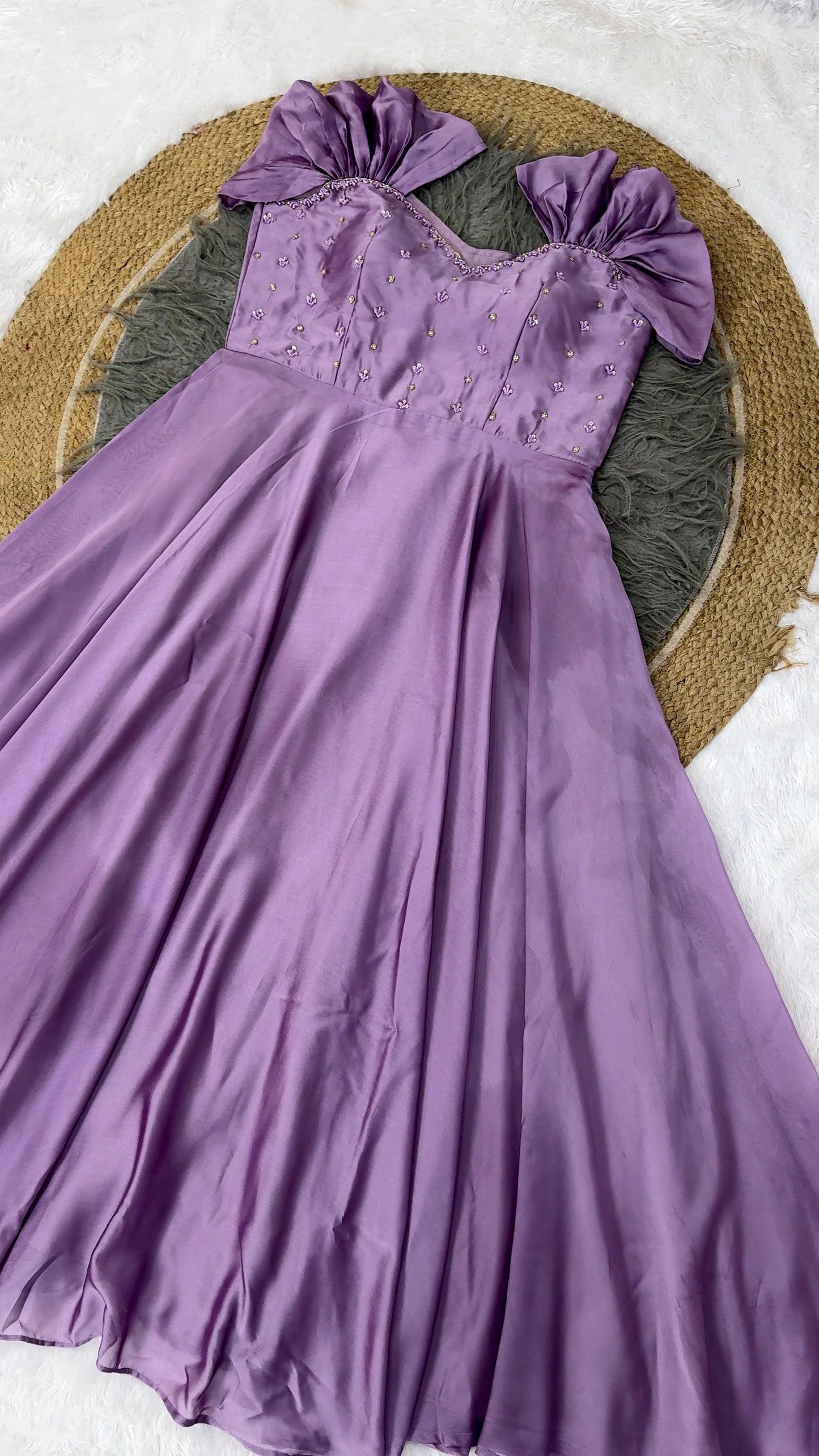 pastel midi dress