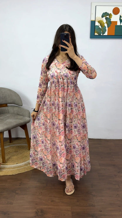Chiffon middi